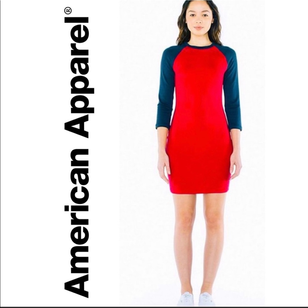 American Apparel Long Sleeve Bodycon Dress
